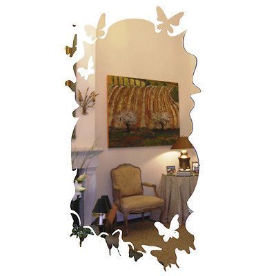 Danya B Butterflies Self Adhesive Acrylic Mirror