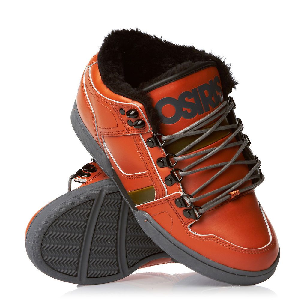 Osiris Nyc 83 MID SHR Mens Trainers   Rust