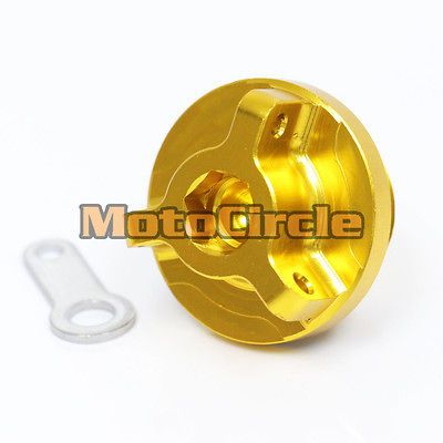 Gold CNC Oil Filler Cap MV AGUSTA Brutale F4 312 R RR 750 910 989 1090