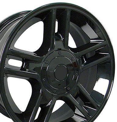 20 Black F150 Black Harley Wheels 20x9 Rims Fit Ford?? SET