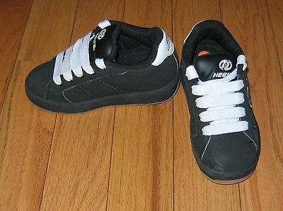 HURRICANE SKATE SHOE SZ BOY 1 GIRL 2 ROLLER WHEEL BLACK LACE UNISEX