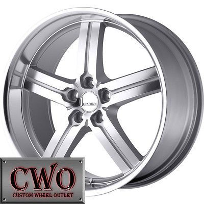 18 Silver Lumarai Morro Wheels Rim 5x114.3 5 Lug Altima Maxima Eclipse