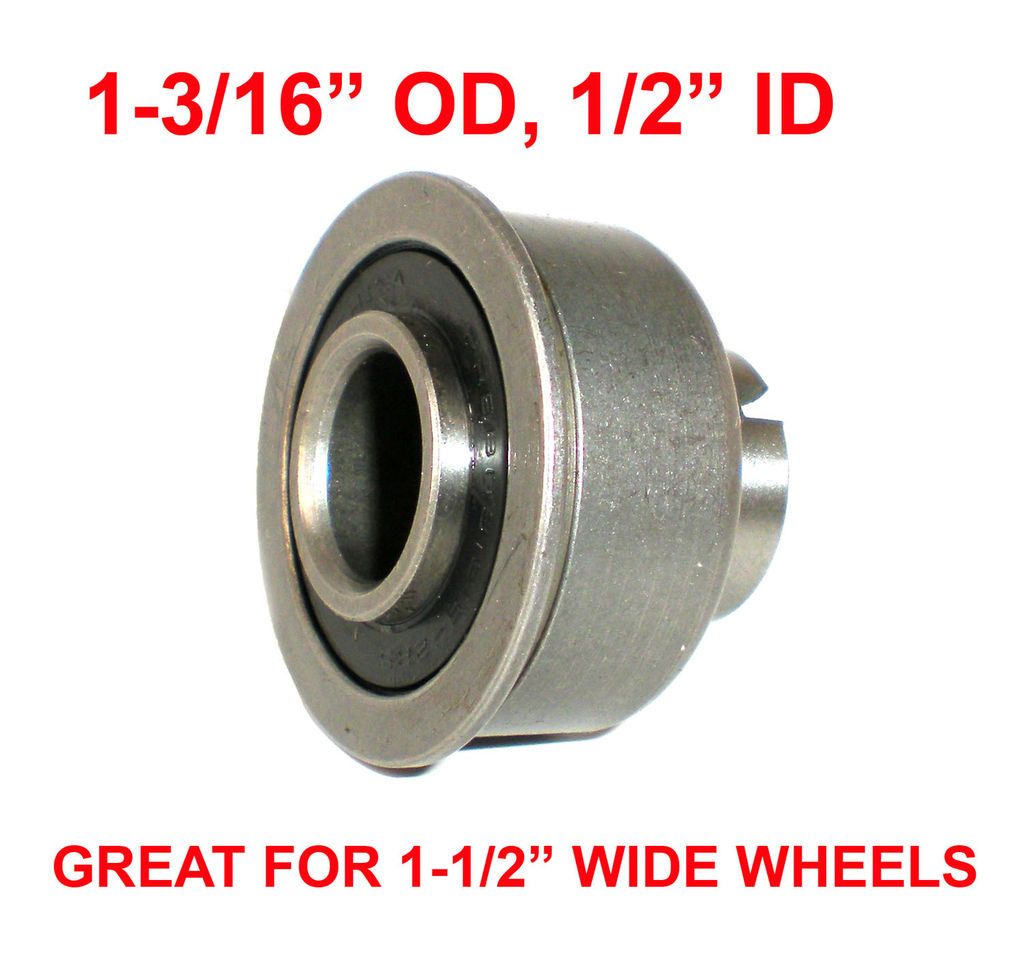 BEARING, 1 3/16 OD x 1/2 ID, FOR 1 1/2 WIDE WHEELS,PROPANE BUFFERS