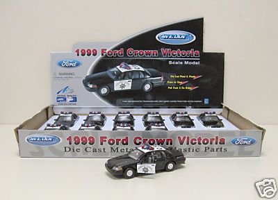 1999 Ford Crown Vic California Patrol Tray of 12   138