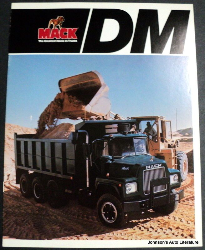 Mack 1977 DM Truck Sales Brochure