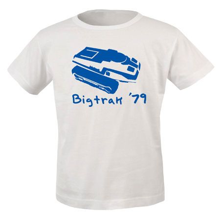 BIG TRAK 1979 VEHICLE RETRO 80`S MENS T SHIRT 80`S RETRO LARGE **SALE