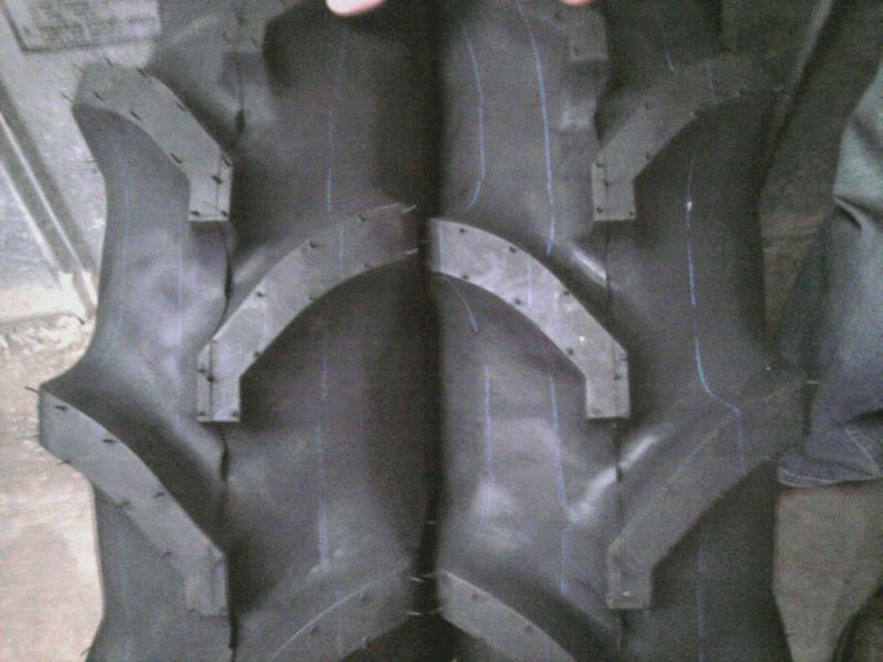 TWO 8x16 R1 Bar Lug Terramite Backhoe YANMAR F420 Farm Tractor Tires