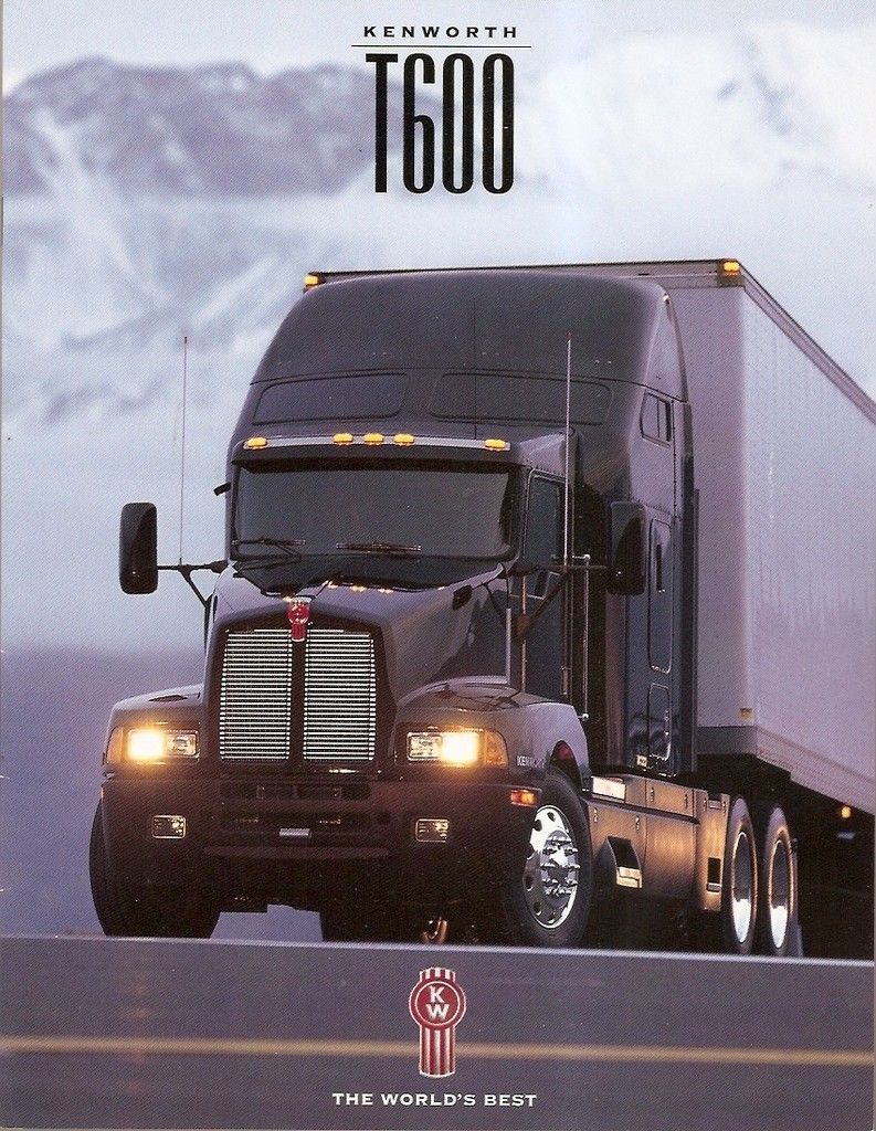 Truck Brochure   Kenworth   T600   1996 (TB68)