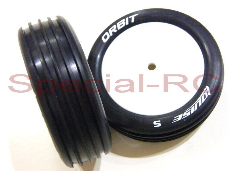 Louise RC 1/10 E Orbit 2WD L T3182SWLF Soft White Rim (LOSI 22 Front)