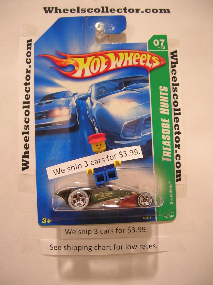 Brutalistic Hot Wheels 2007 Treasure Hunt Regular