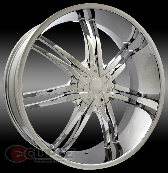 22 inch ELR15 Chrome Wheels Rims 5x115 Chrysler 300C