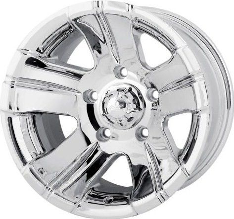  ION ALLOY 5X5 CHROME CHEVY TAHOE SUBURBAN EXPLORER YUKON WHEELS RIMS