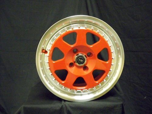 15 Rota J Mag Red Rims Wheels 15x7 40 4x100 Civic XB