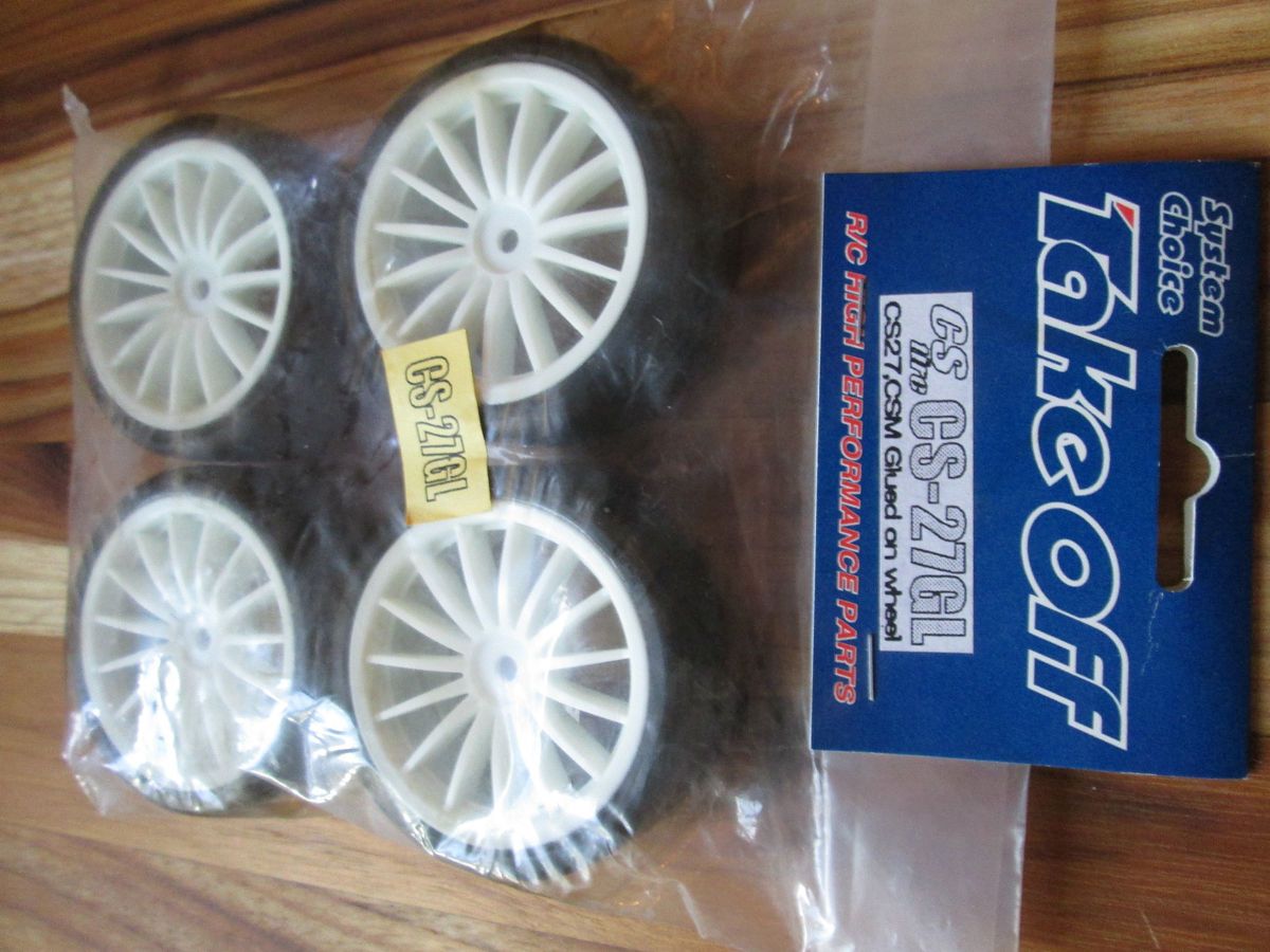 take off CS 27GL sedan rims tires tc3 tc4 tc5 tc6 hpi xray tamiya