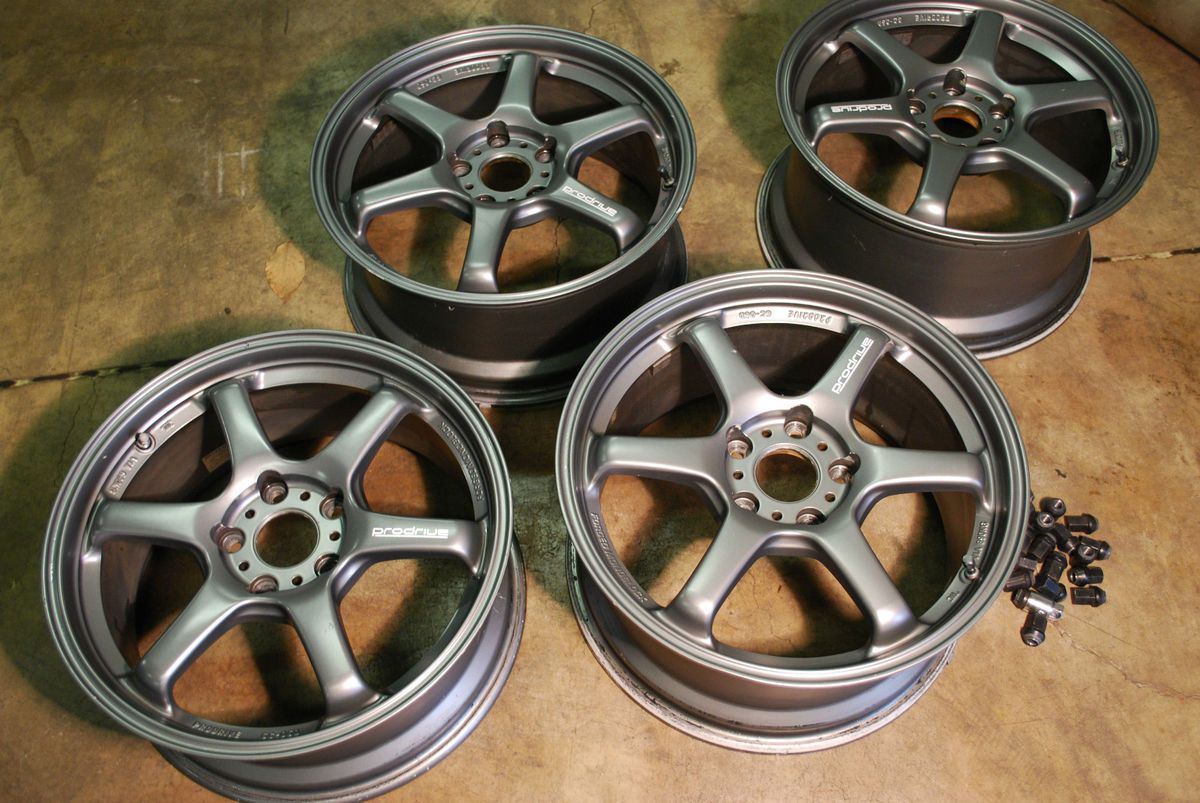 Rays Engineering GC 06D 17 forged rims Honda S2000 full set of wheels