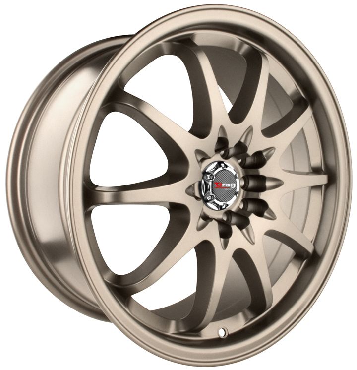 Drag DR9 Rims 15x6 5 8H 38OS Bronze