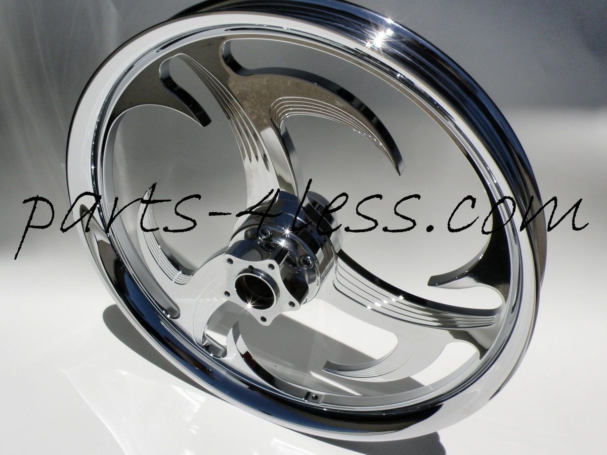  ALUMINUM WHEEL FXST WIDEGLIDE FXSTS FXDWG POLISHED RIM HD BAYONET