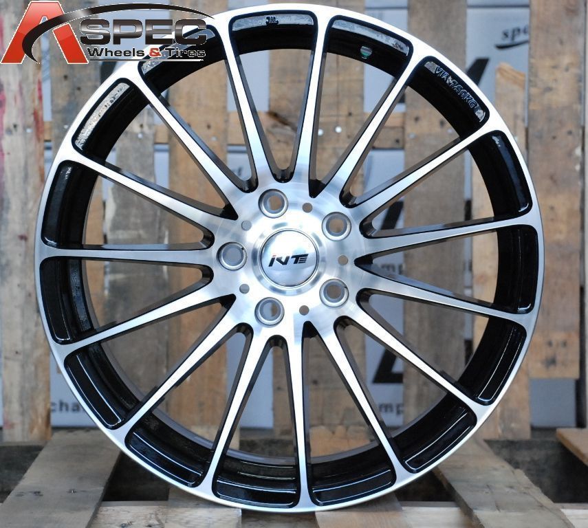 17x7 5 Inovit Force 5 Wheels 5x114 3 Rims ET42MM Fits 5 Lug Type R