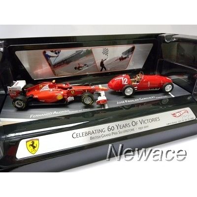 Italia F1 375 60 Years of Victories Hotwheels Model 1 43 X6666