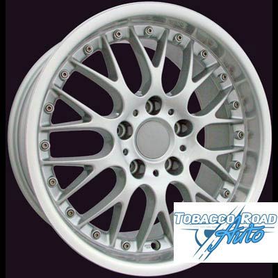 17 Mesh Style New Alloy Wheels for 1997 2003 BMW E39 528 530 540 Set