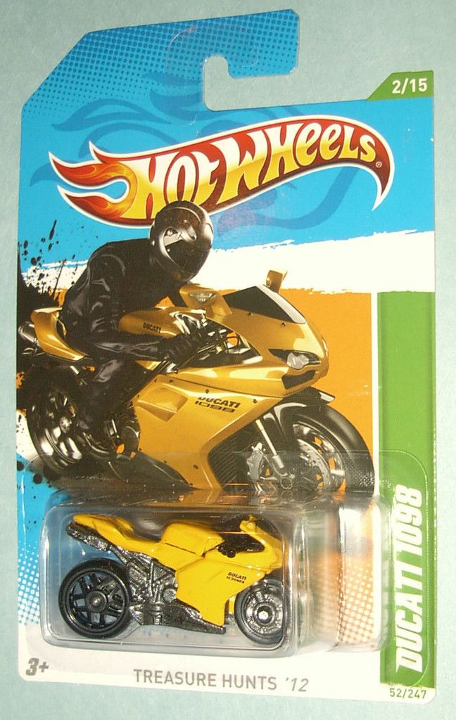 2012 Hot Wheels 52 Treasure Hunts Ducati 1098