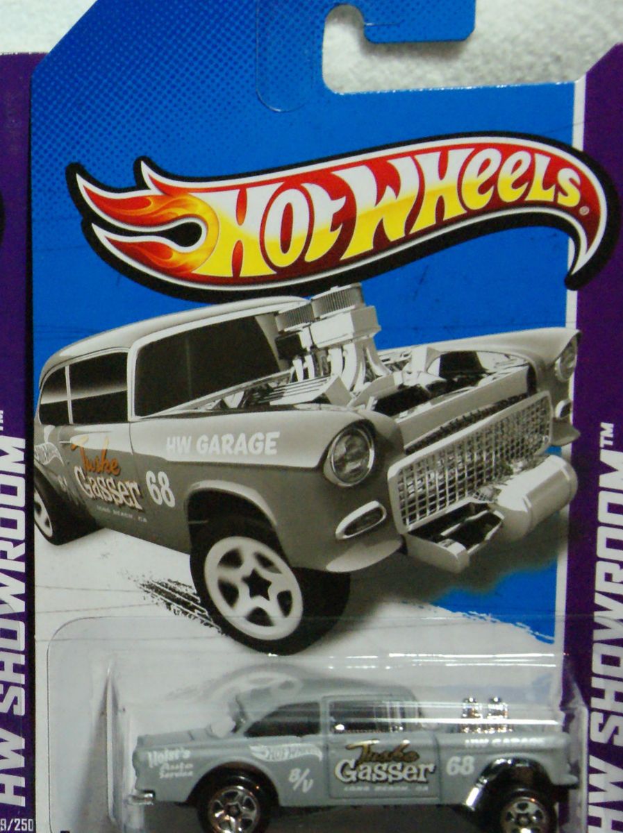 Hot Wheels 2013 Asphalt Assault Series Primer Grey ’55 Chevy Bel Air