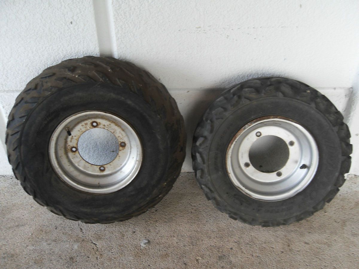 Wheels 88 06 Yamaha Blaster YFS200 YFS 200 Banshee Tires Rims