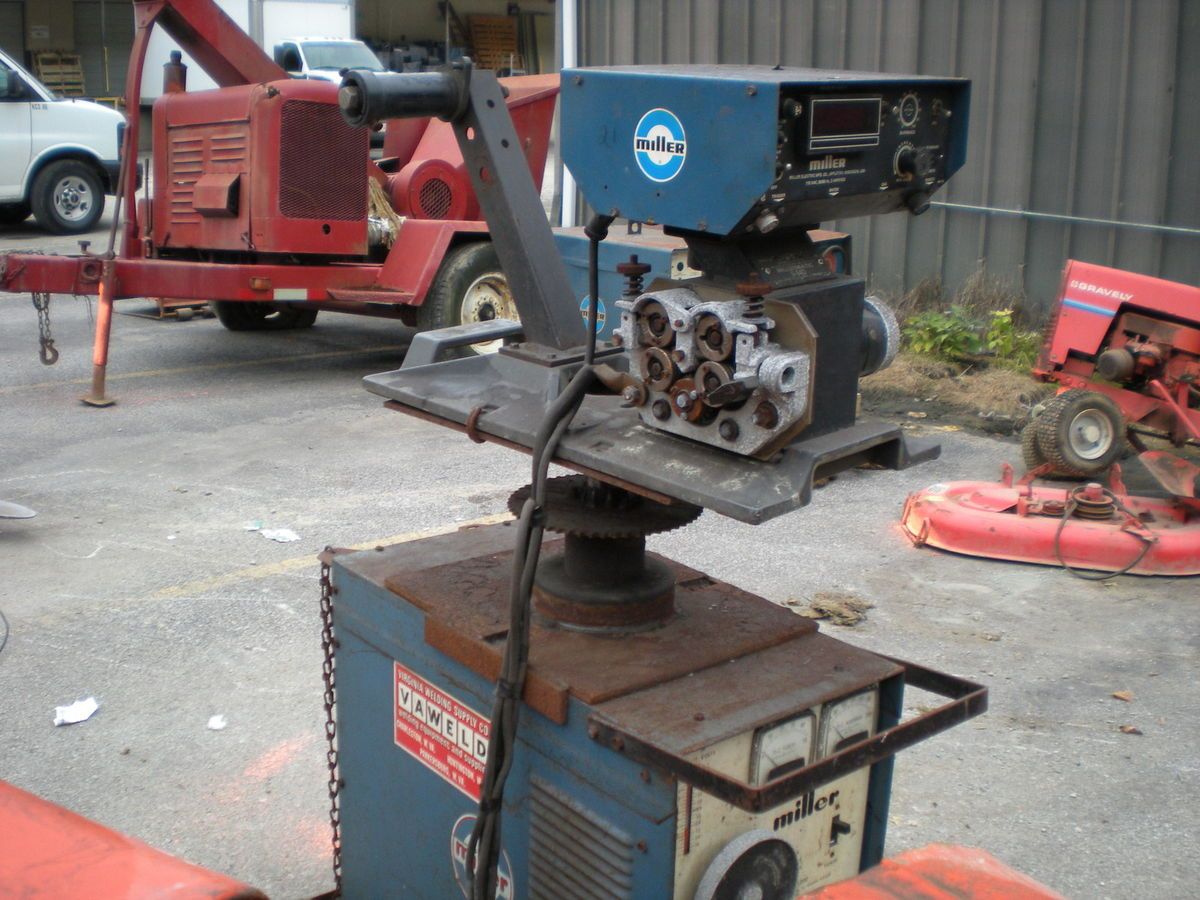 Miller Welder with Wire Feeder Millermatic s 54D on Wheels L K