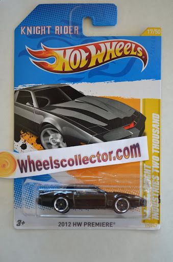 Knight Rider Premiere 17 2012 Hot Wheels New G Case Release