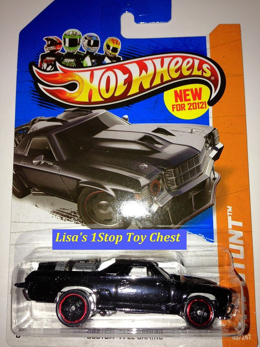 71 El Camino 2013 Hotwheels HW Stunt US A Case 49 247 Black