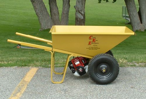 Gas Powered Wheelbarrow Two Wheels Honda Motor