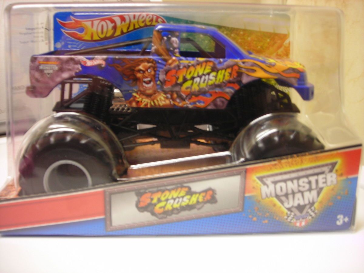 2012 Hot Wheels Monster Jam 1 24 Stone Crusher Big Truck