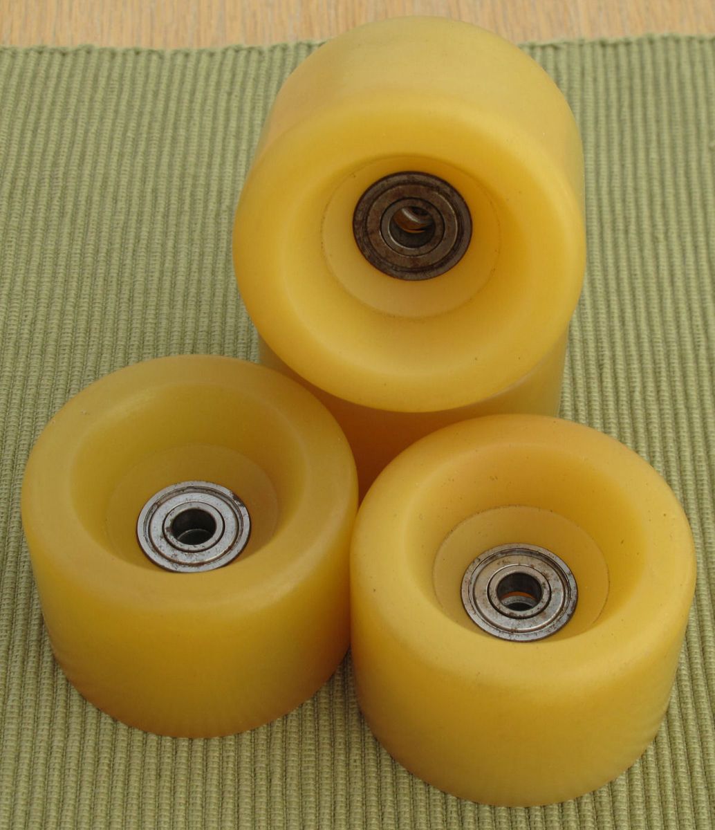 Vintage Traknology 62mm Skateboard Wheels Used by Jay Adams in The Day