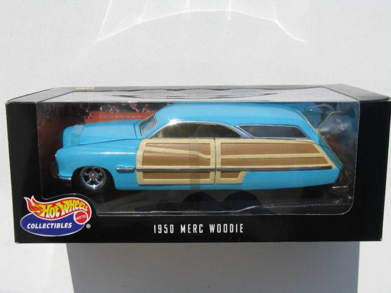 18 Diecast Hot Wheels 1950 Merc Woodie Custom Cruiser