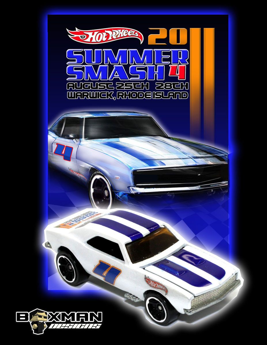 2011 Summer Smash Four Hot Wheels 67 Camaro Boxman