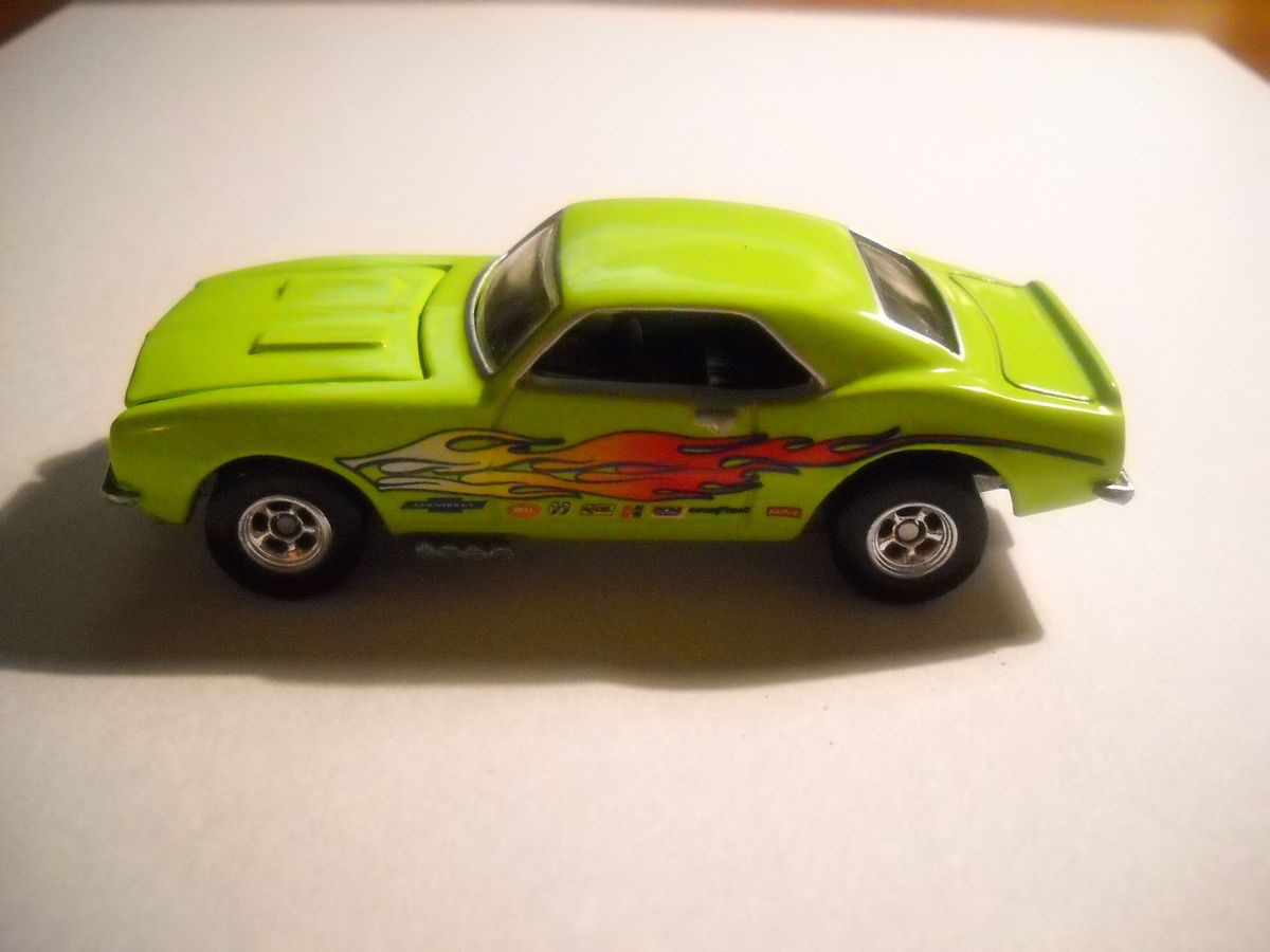 Hotwheels 67 Chevy Camaro Real Riders Green Loose Limited Edition