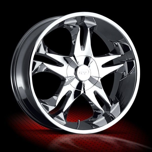 18 inch VCT Brasco Chrome Wheels Rims 5x4 75 5x120 65