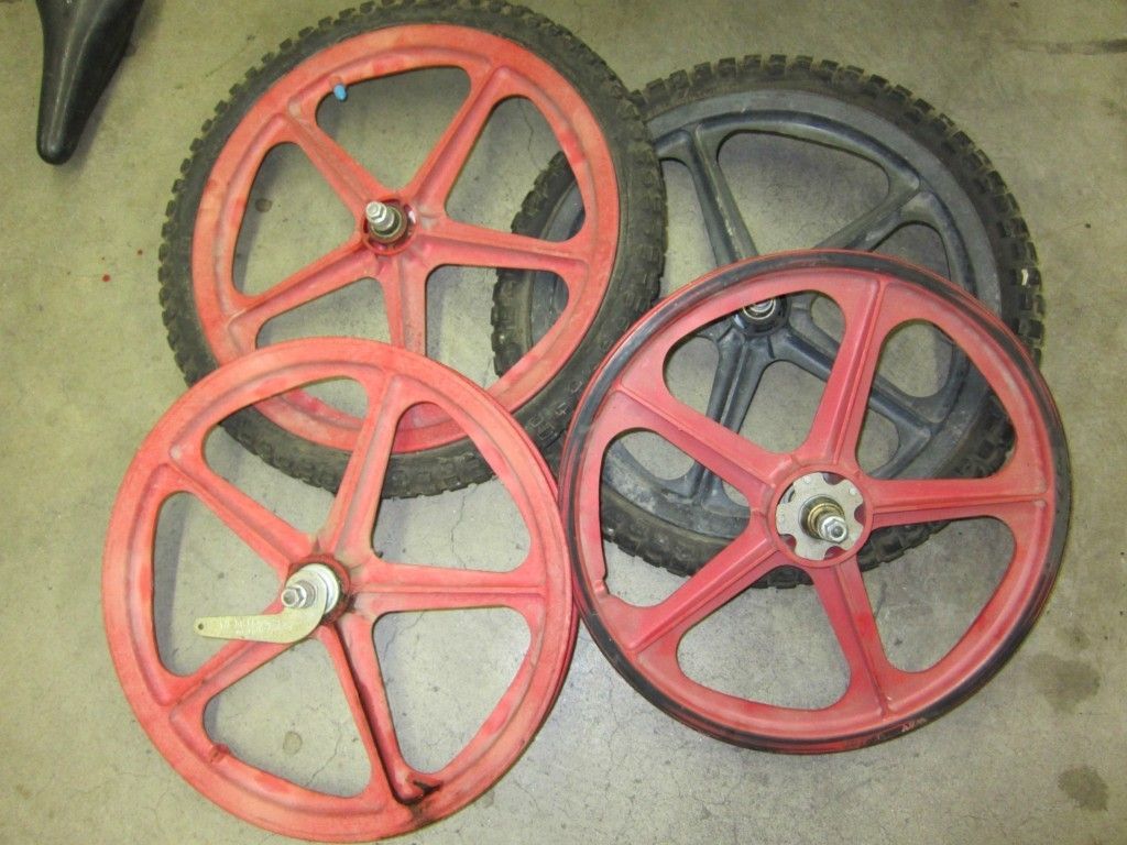 Mag Moto Old School BMX Wheels Skyway