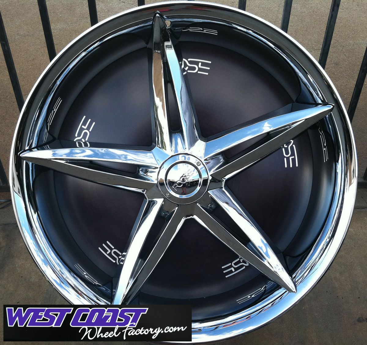  Lusso Spinner 6 Lug 6x5 5 SPINNER RIM 24inch FOOSE SPINNER Lusso RIM