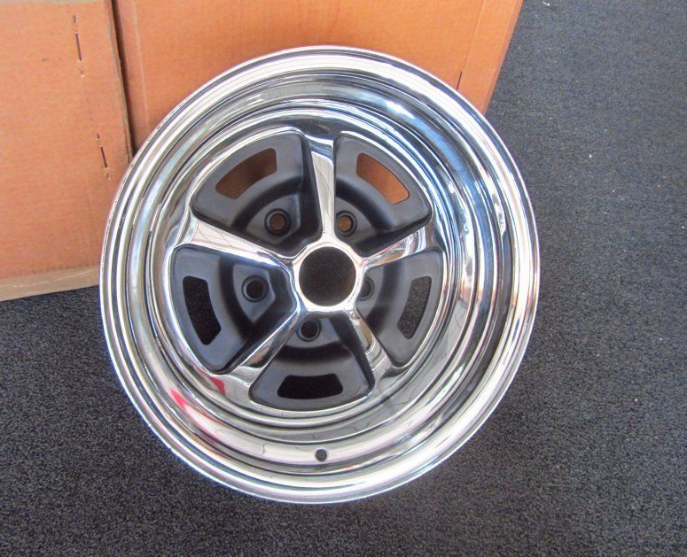 Torino GT Mach 1 GT 14X7 Magnum 500 Rims Wheels New in The Box