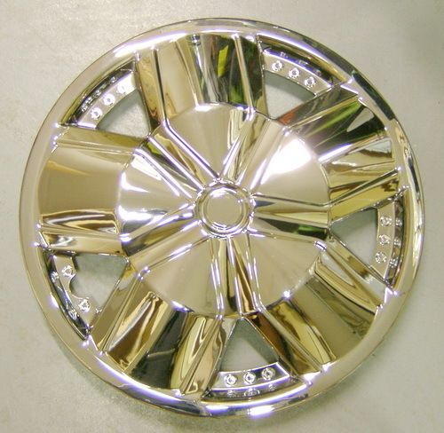 Piece Set Chrome 14 inch Hub Caps Rim Wheel Covers