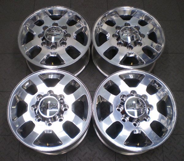 GMC 2500 3500 Silverado HD 18 Factory OE Alloy Wheels Rims 4