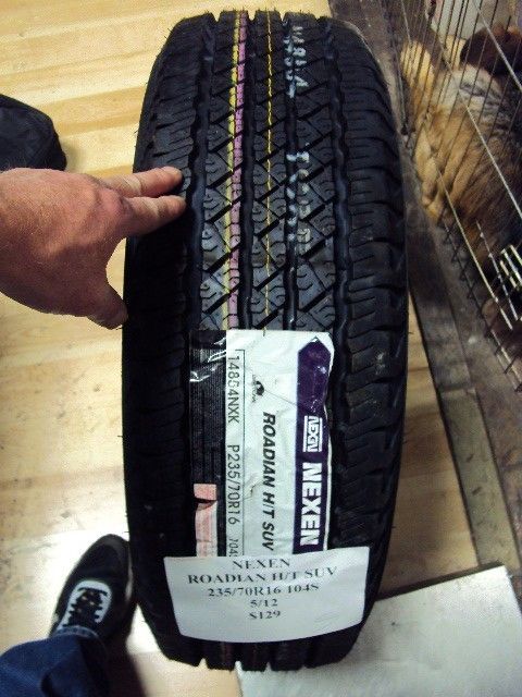 Nexen Roadian H T SUV 235 70R16 104s Brand New Tire