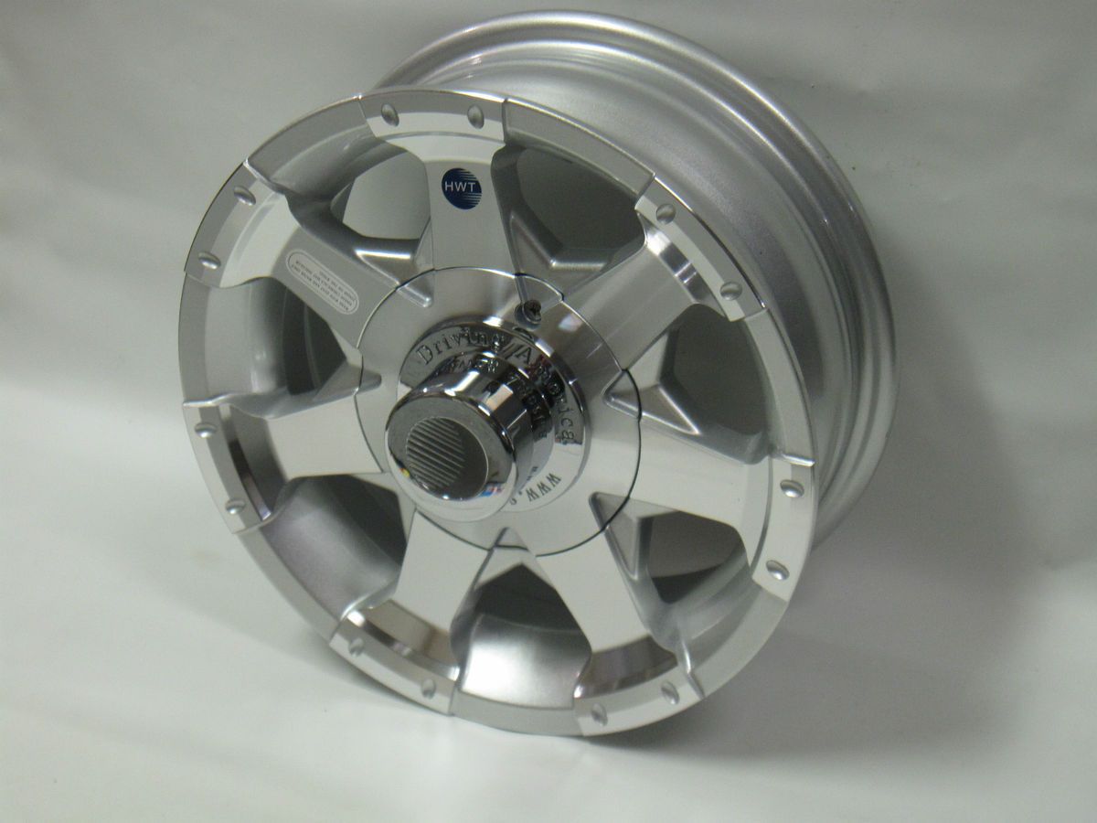 06 14 Aluminum Trailer Wheel 14x5 5 5x4 5 Bolt Boat RV camper