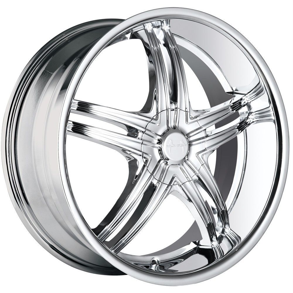 20 inch Mazzi Invasion Chrome Wheels Rims 5x110 9 5 Aero Astra Aura