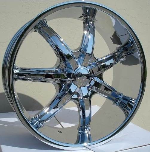 24 inch U35S Chrome Wheels Rim 5x5 5 5x139 7 Dodge RAM