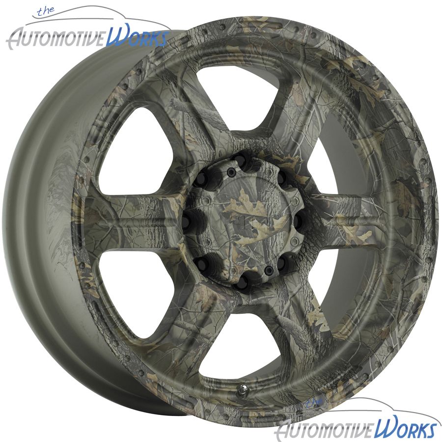 17x8 5 V Tec Offroad 5x127 5x5 0mm Camo Wheels Rims inch 17