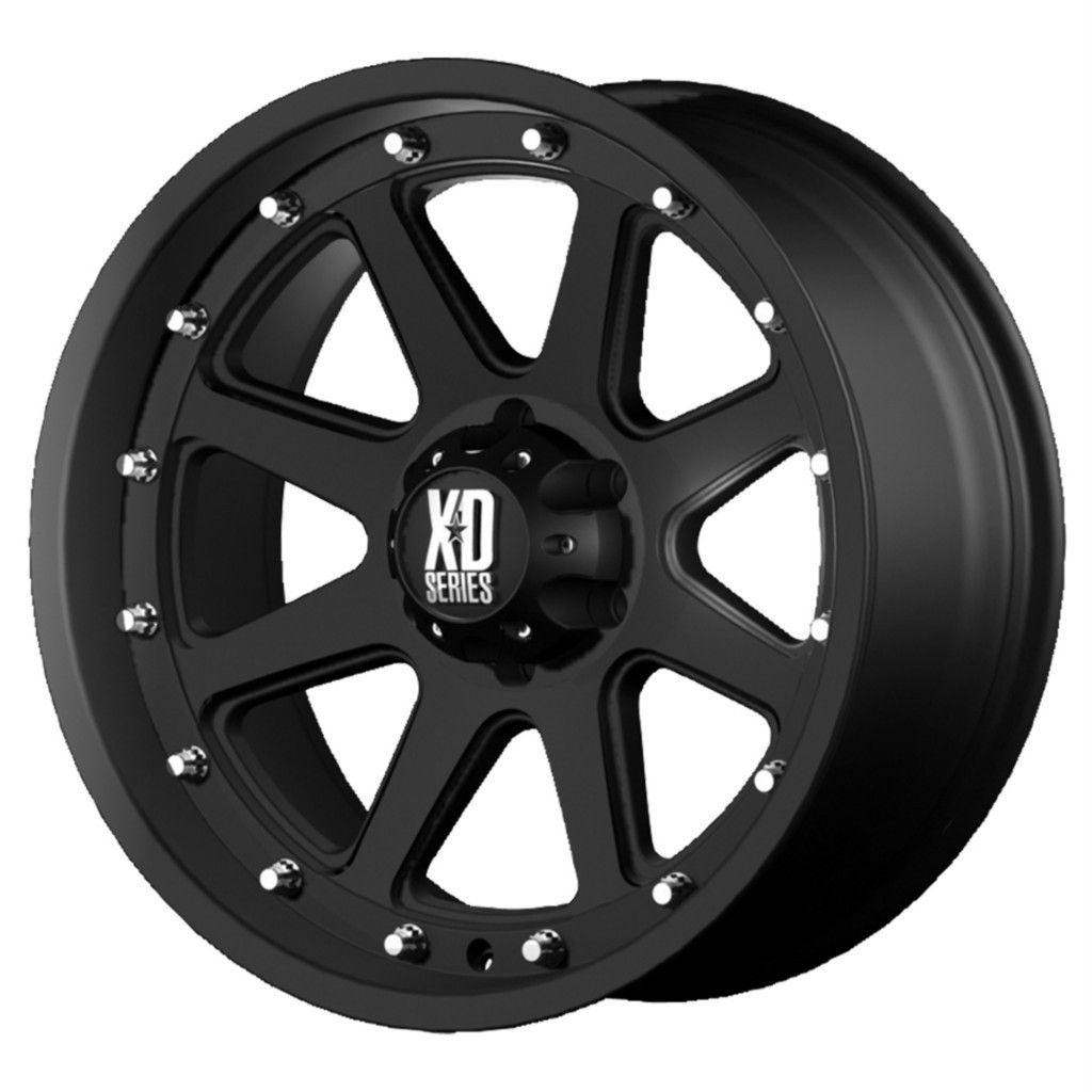 20 inch XD Addict Black Wheels Rims 6x135 Ford F150 12