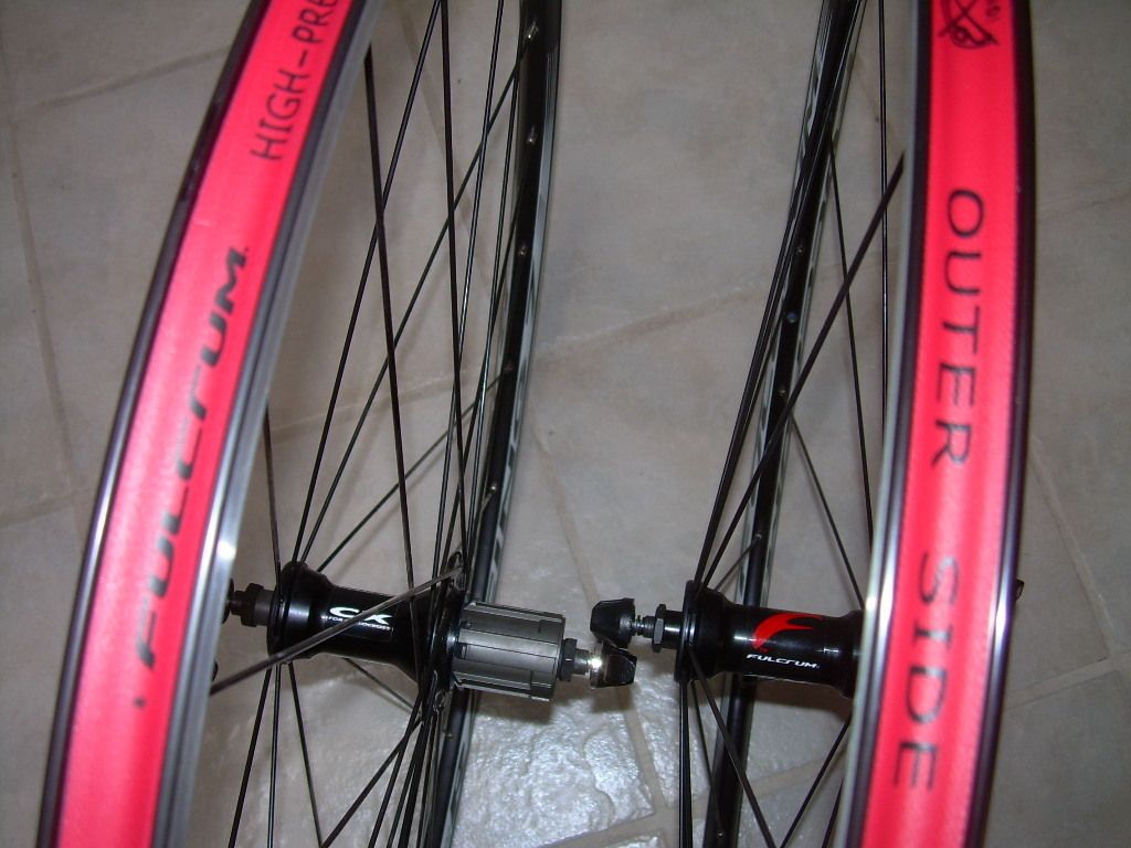 Fulcrum Racing 7 Wheels 700c Clinchers for Road or Cyclocross Bicycle