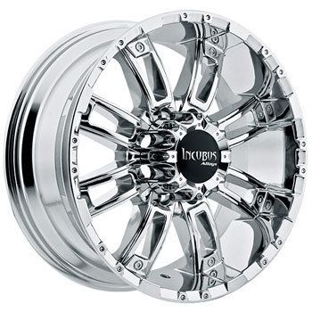 20x9 Incubus Wheels 816 Crusher 8x170 Et 12 Chrome 4 New Rims